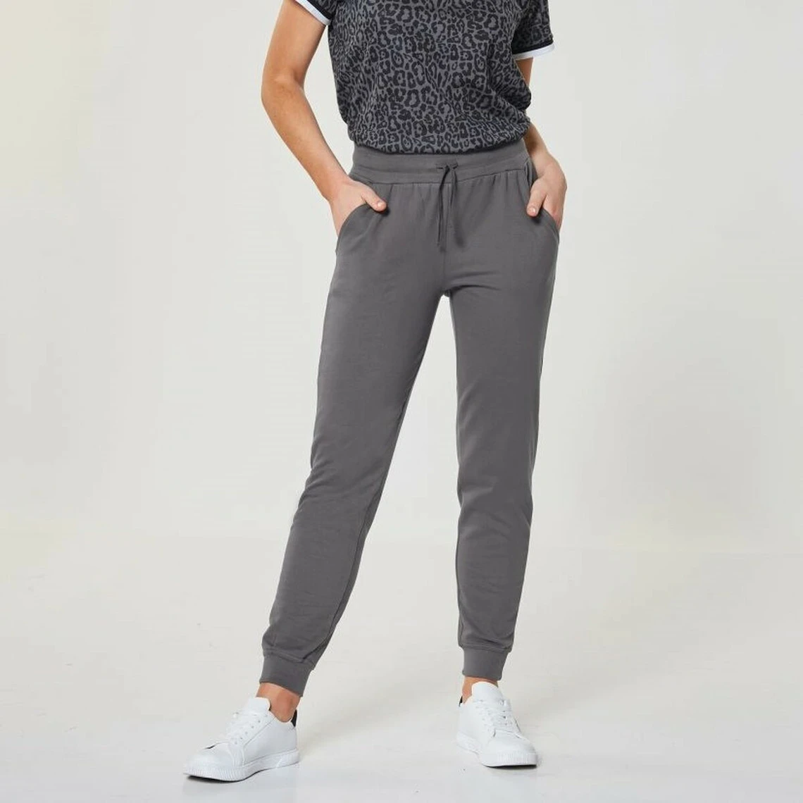 Pantalon De Jogging En Molleton Côtelé à La Taille | 3 SUISSES