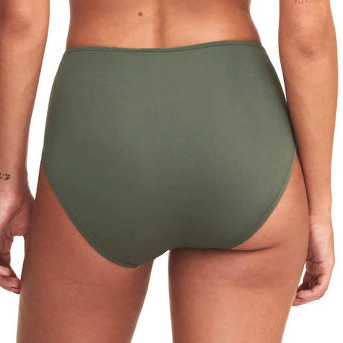 Culotte De Bain Taille Haute - Verte Chantelle Bain | 3 SUISSES – Image 4