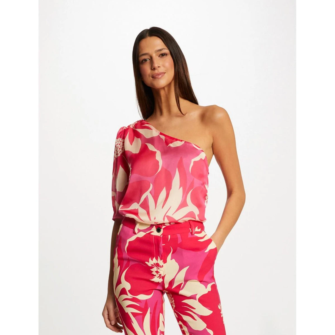 MORGAN Blouse Asymétrique Imprimé Floral | 3 SUISSES