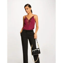 MORGAN Blouse Bretelles Fines Ă Dentelle | 3 SUISSES