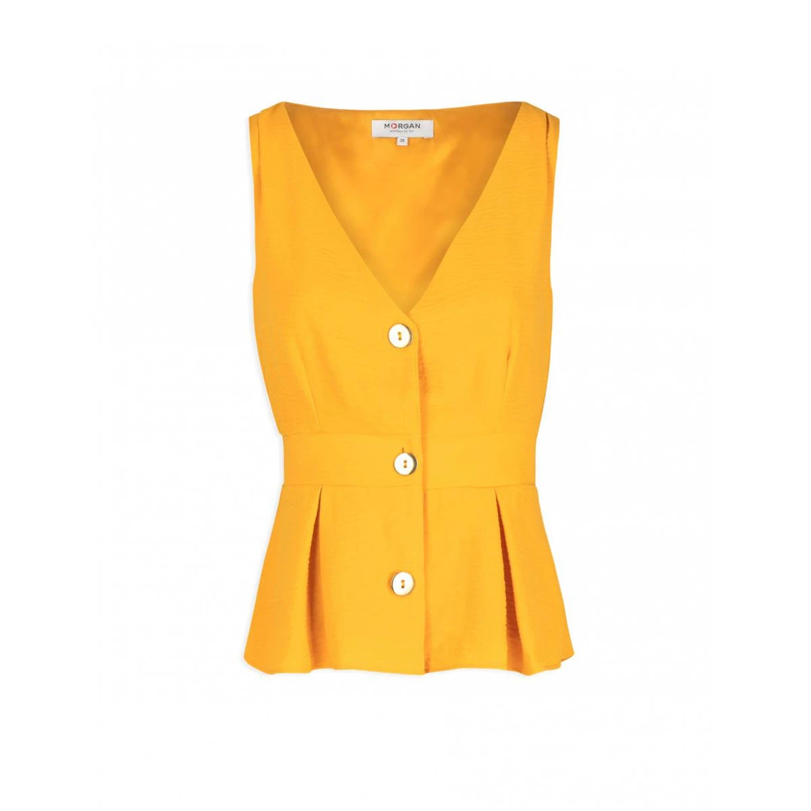 MORGAN Blouse Bretelles Larges Avec Boutons | Blouse 3 SUISSES – Image 3