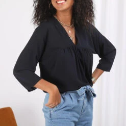 Blouse Fluide Manches 3/4 Eve | Blouse 3 SUISSES