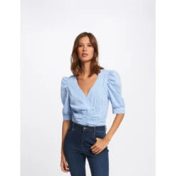 MORGAN Blouse Manches 3/4 Ă Rayures | 3 SUISSES
