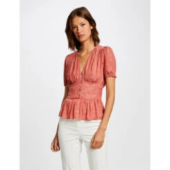 MORGAN Blouse Manches Courtes Imprimé Cachemire | 3 SUISSES