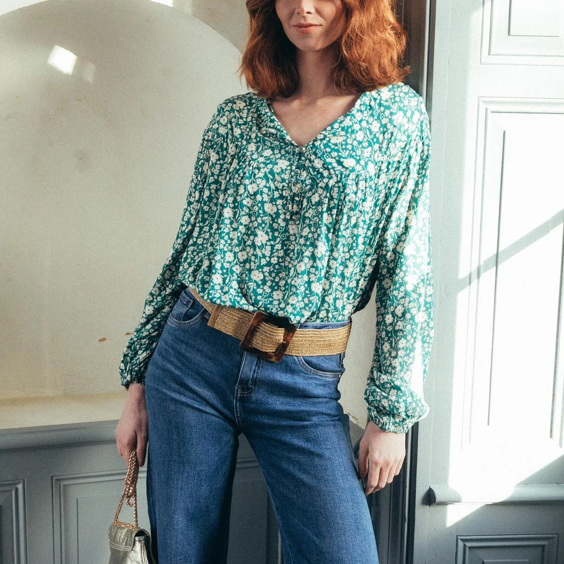 Blouse Manches Longues Heidi Réédition | Blouse 3 SUISSES – Image 2