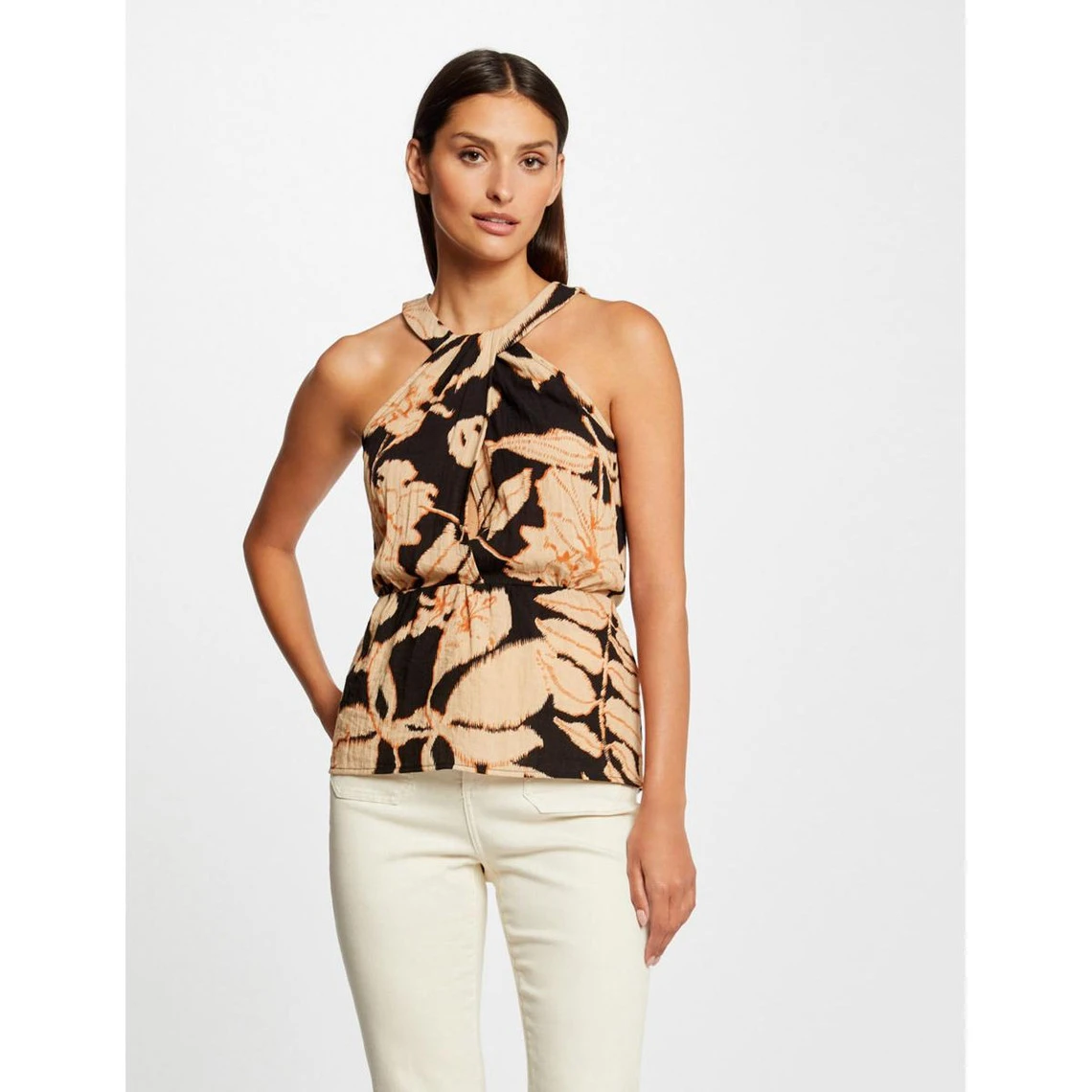 MORGAN Blouse Sans Manches Imprimé Végétal | 3 SUISSES