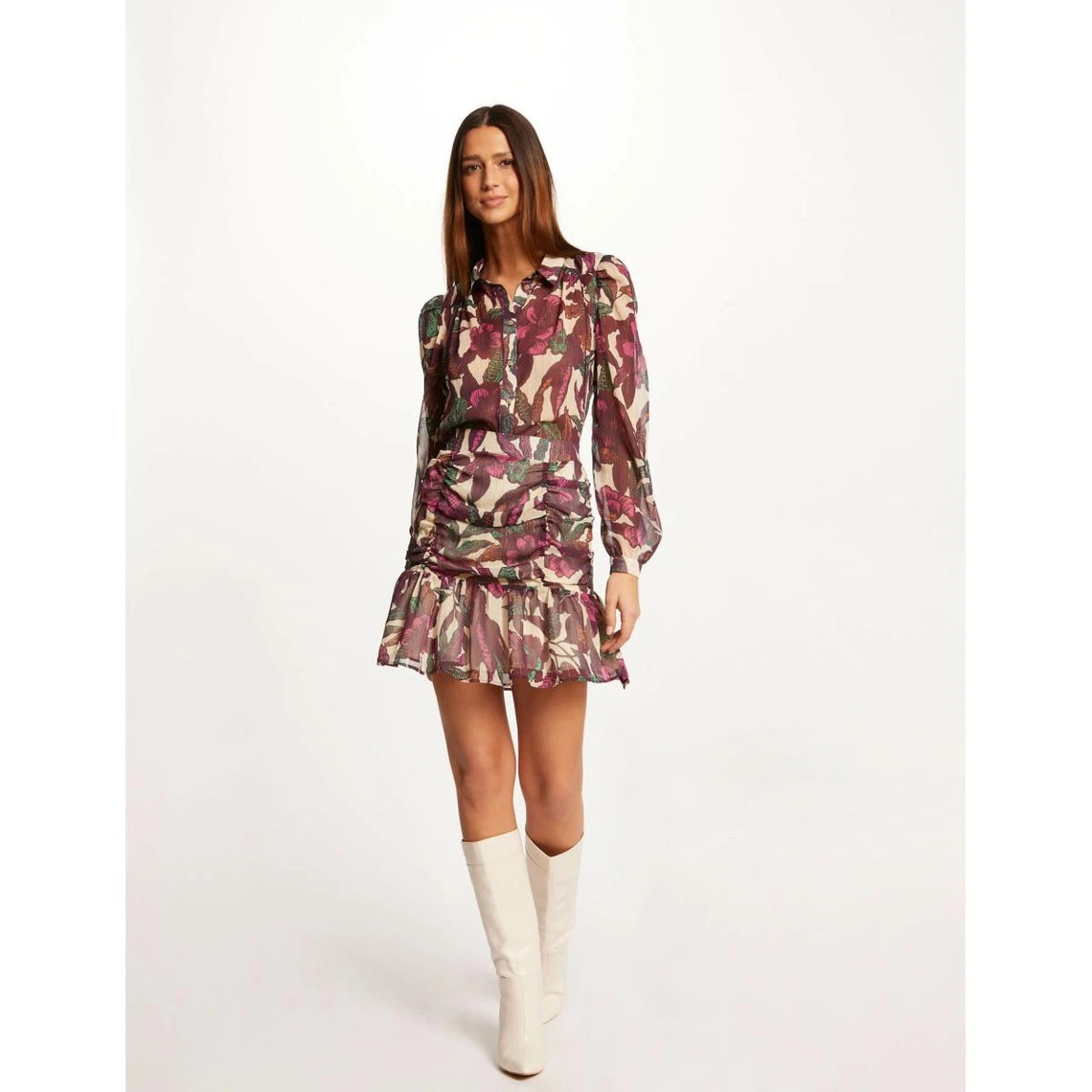 MORGAN Chemise Manches Longues Imprimé Végétal | 3 SUISSES – Image 2