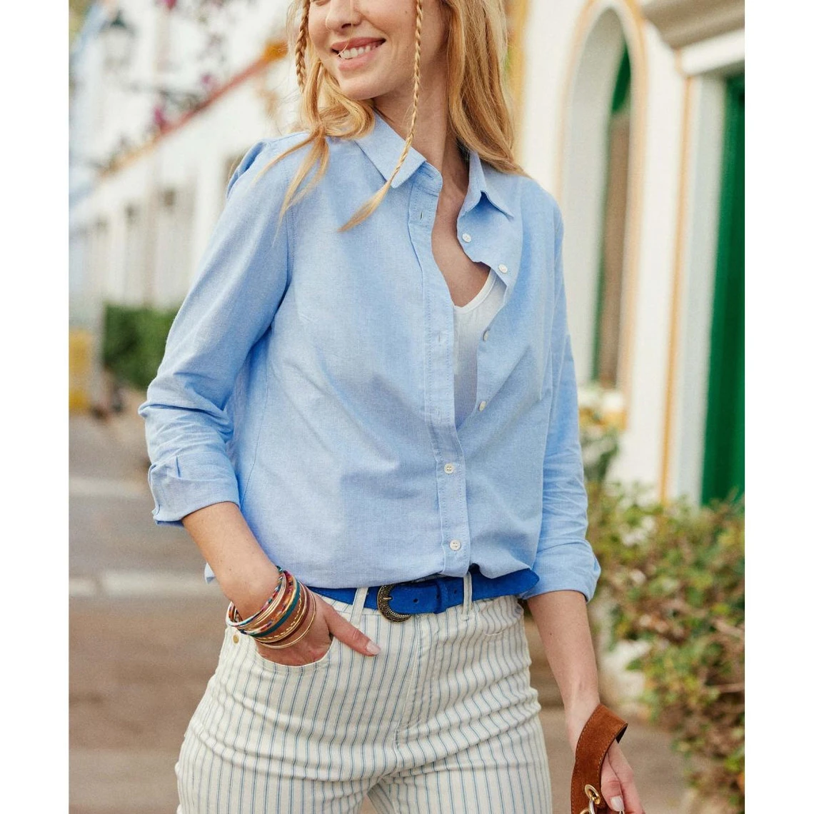 LA PETITE ETOILE Chemise RAWDA - Bleu | 3 SUISSES – Image 2