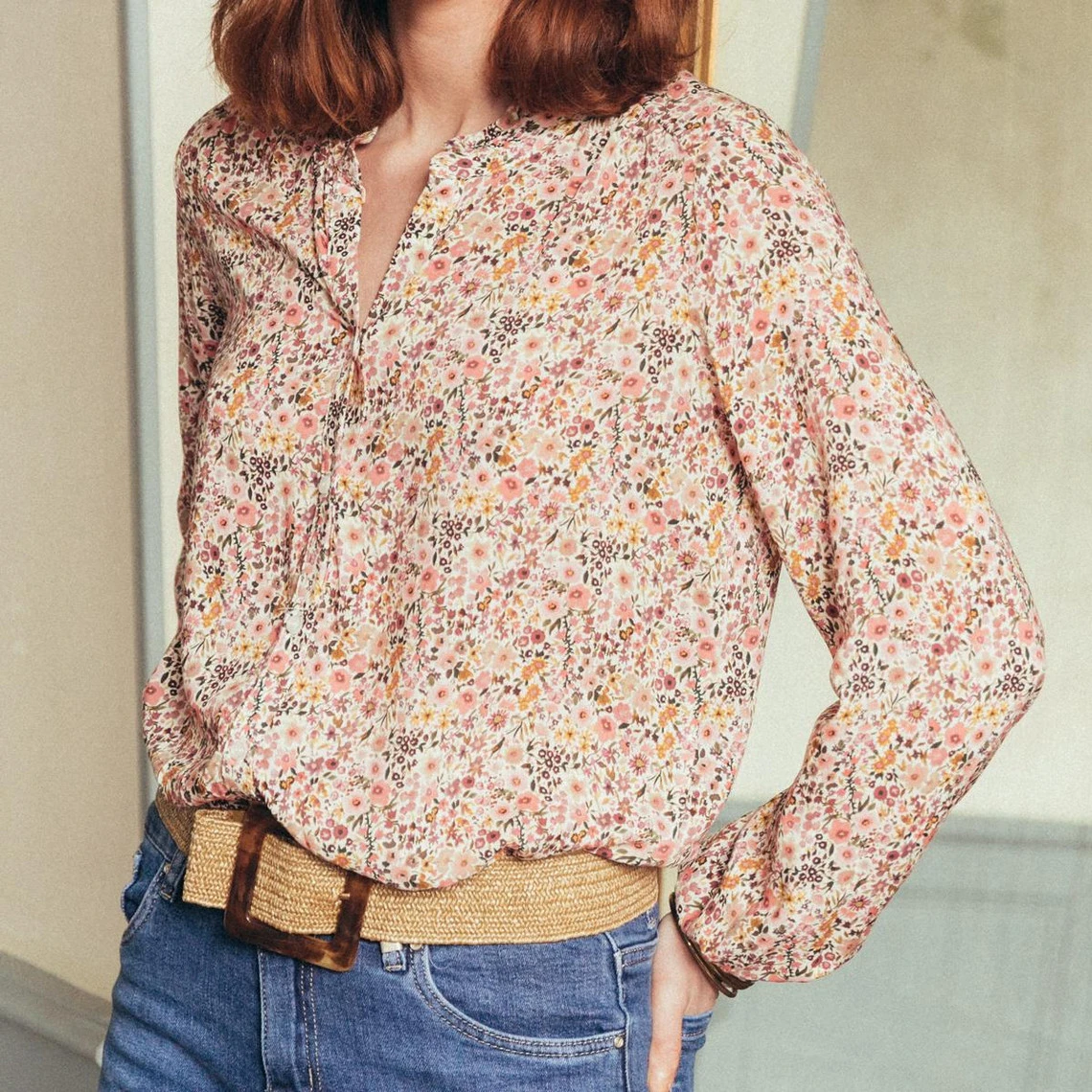 Chemisier à Fleurs Louane Réédition | Chemise 3 SUISSES