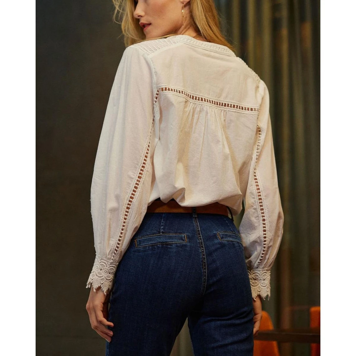 LA PETITE ETOILE Chemisier LOAN Blanc | 3 SUISSES – Image 2