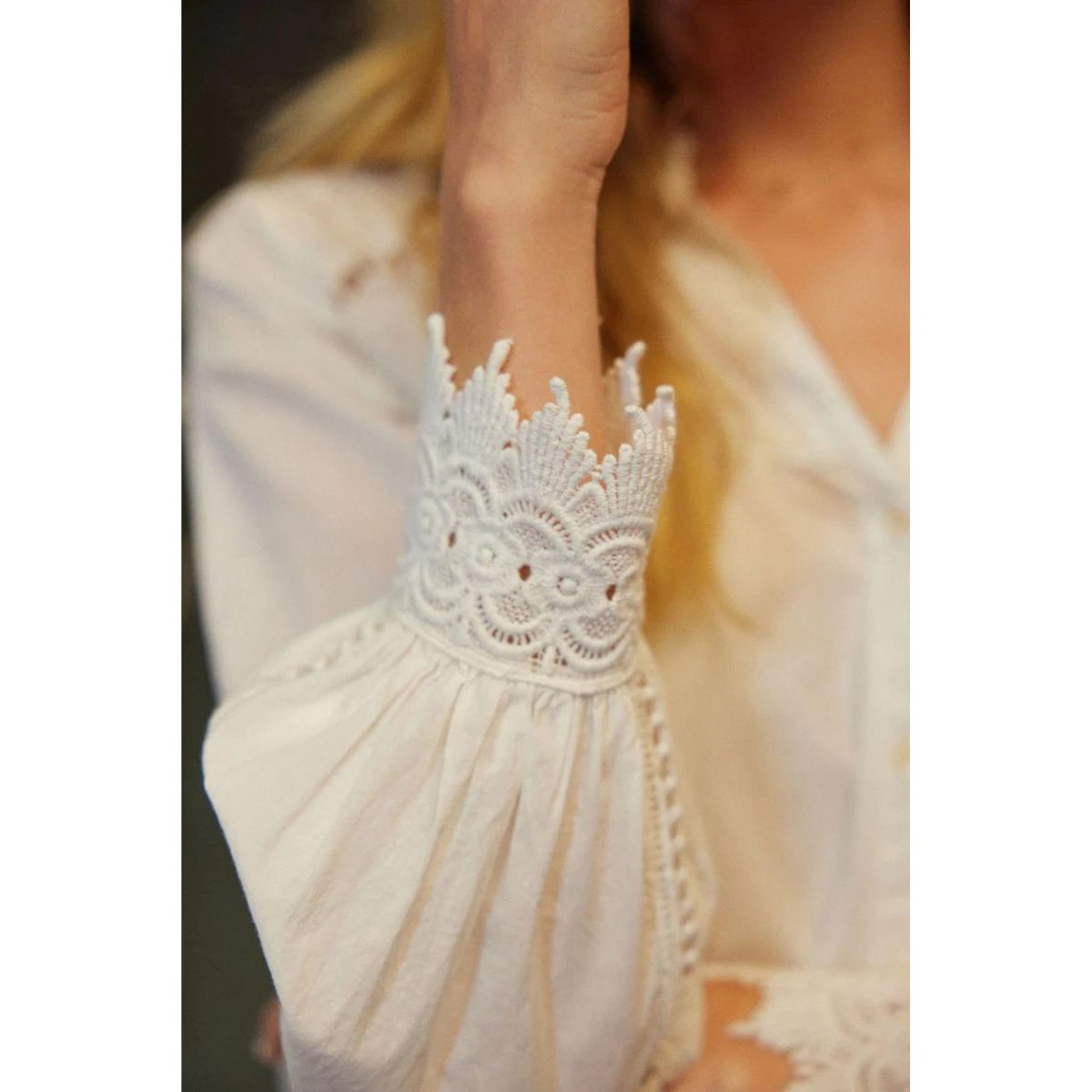 LA PETITE ETOILE Chemisier LOAN Blanc | 3 SUISSES – Image 4