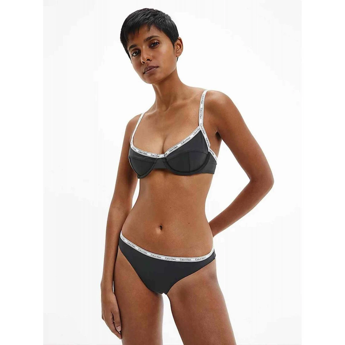 Culotte De Bain Brésilienne - Noir Calvin Klein Underwear | 3 SUISSES – Image 4