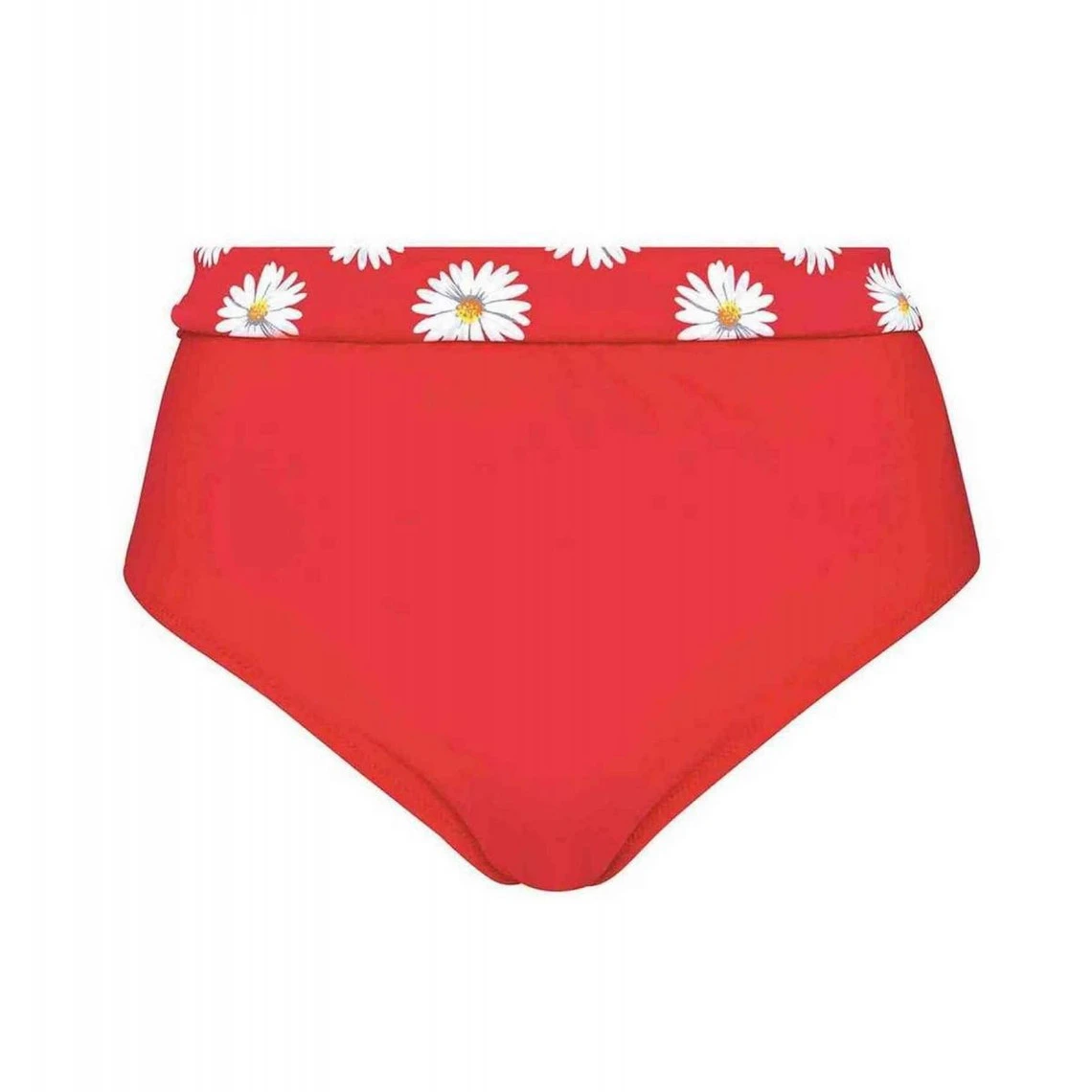 BRIGITTE BARDOT Culotte De Bain Taille Haute Rouge | 3 SUISSES