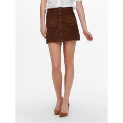 ONLY Jupe Courte Marron | 3 SUISSES