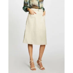 MORGAN Jupe Droite Ceinturée | 3 SUISSES