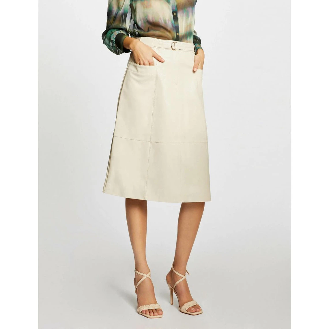 MORGAN Jupe Droite Ceinturée | 3 SUISSES