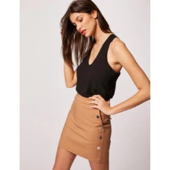 MORGAN Jupe Droite Dos Zippé à Pont | Jupe Courte 3 SUISSES