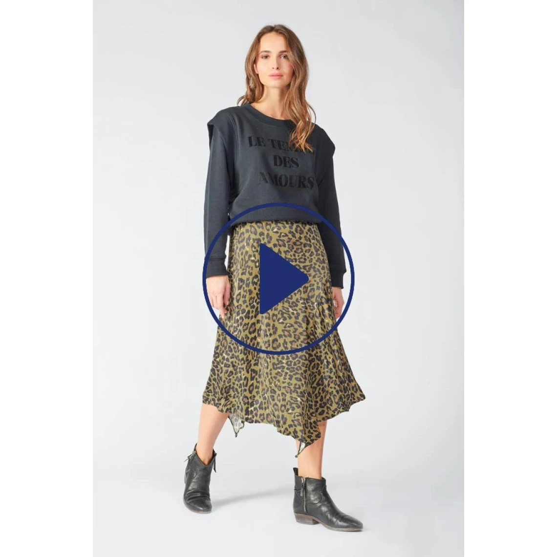 LE TEMPS DES CERISES Jupe Evasée, Patineuse AEXINE | 3 SUISSES – Image 2