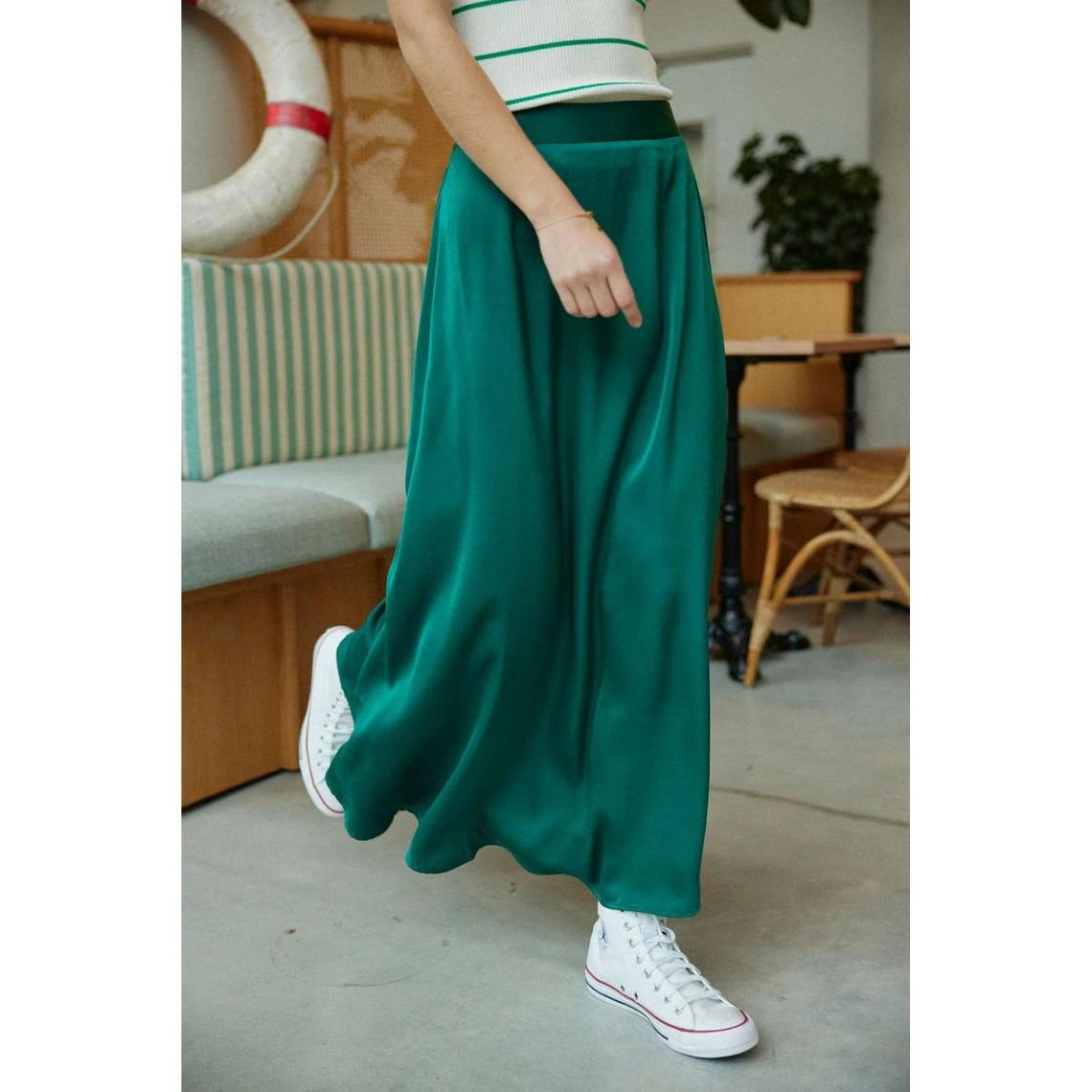 LA PETITE ETOILE Jupe JOSETTE Vert | 3 SUISSES