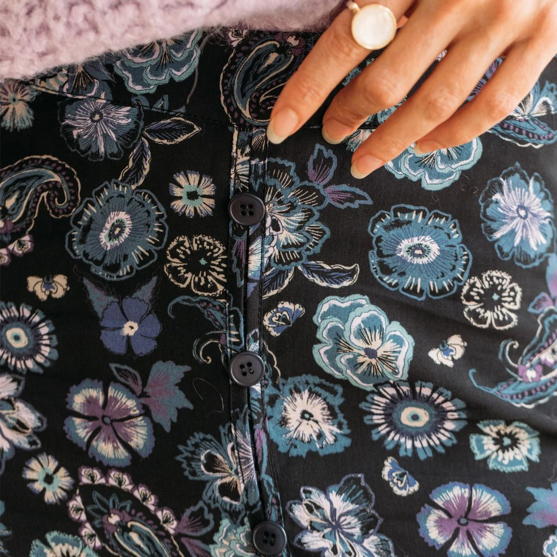 Jupe Longue à Fleurs Chloé | 3 SUISSES – Image 3