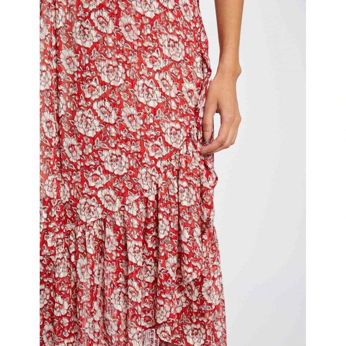 MORGAN Jupe Midi évasée Imprimé Floral | 3 SUISSES – Image 4