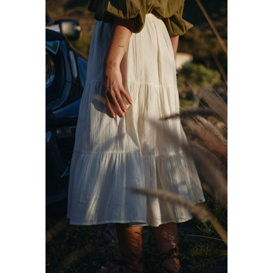 LA PETITE ETOILE Jupe PHILIA - Ivoire | 3 SUISSES – Image 2