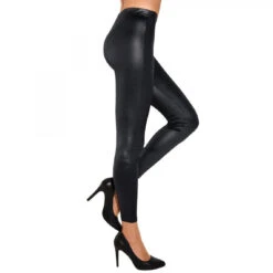 Legging élastique Brillant Femme Noir | 3 SUISSES