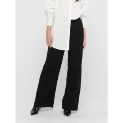 ONLY Pantalon à Jambe Large Noir | 3 SUISSES