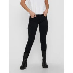 ONLY Pantalon Cargo Noir | 3 SUISSES