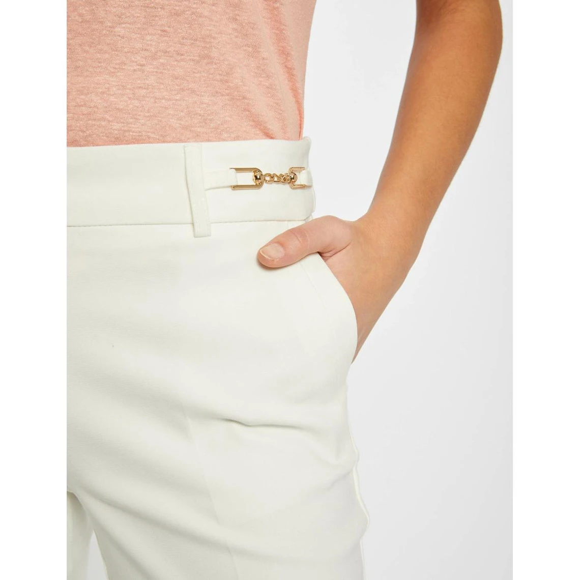 MORGAN Pantalon Cigarette 7/8ème à Ornements | 3 SUISSES – Image 4