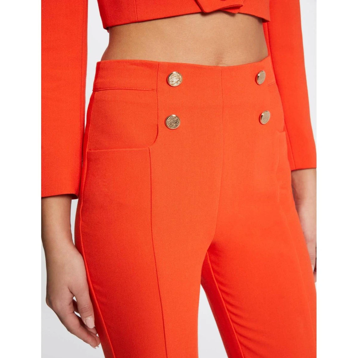 MORGAN Pantalon City Ajusté 7/8ème Avec Boutons | 3 SUISSES – Image 4