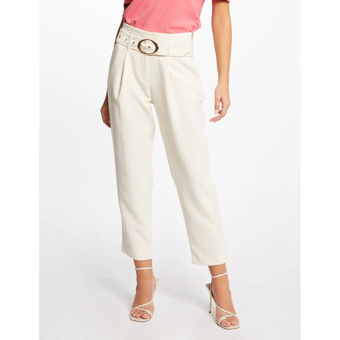 MORGAN Pantalon City Droit Ceinturé 7/8ème | 3 SUISSES