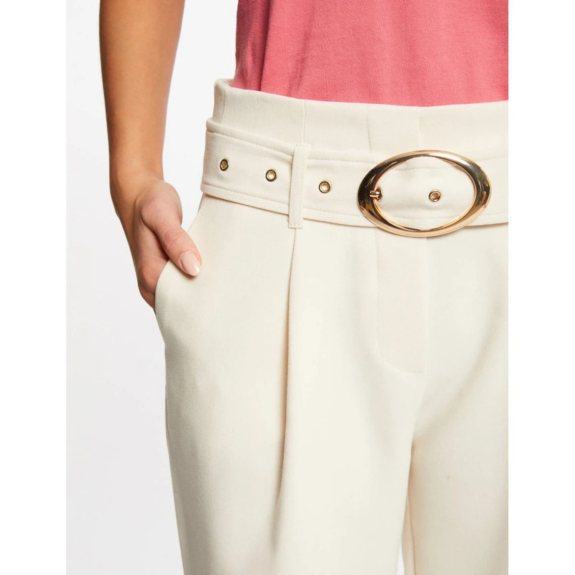 MORGAN Pantalon City Droit Ceinturé 7/8ème | 3 SUISSES – Image 4