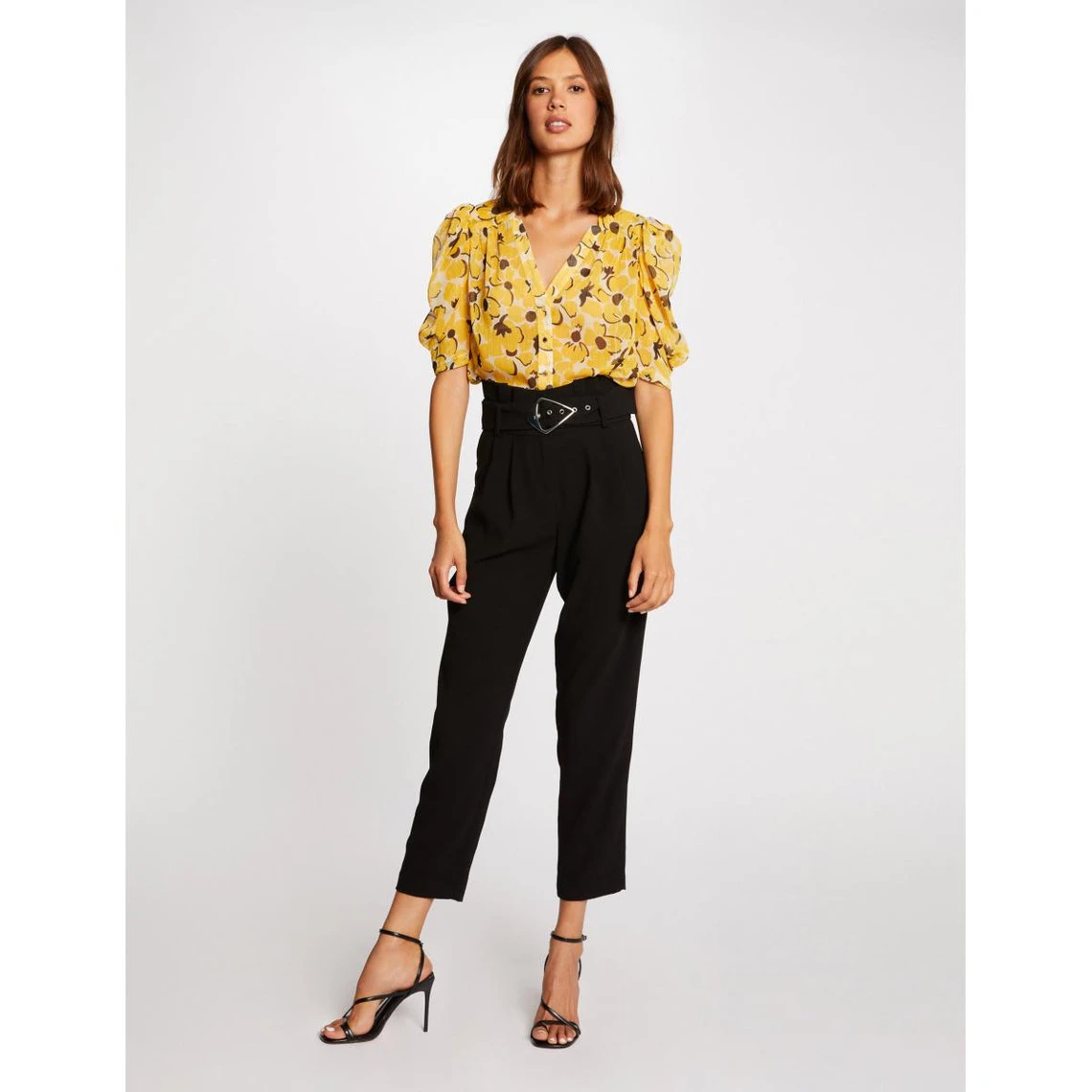 MORGAN Pantalon Paperbag 7/8ème | 3 SUISSES – Image 2