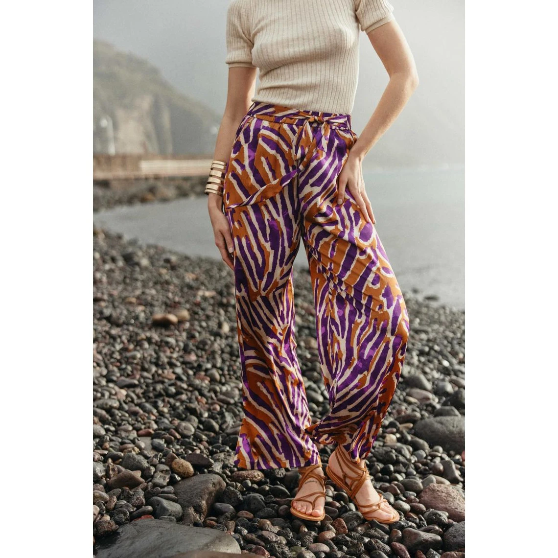 LA PETITE ETOILE Pantalon ROSALINA - Zebra | 3 SUISSES – Image 2