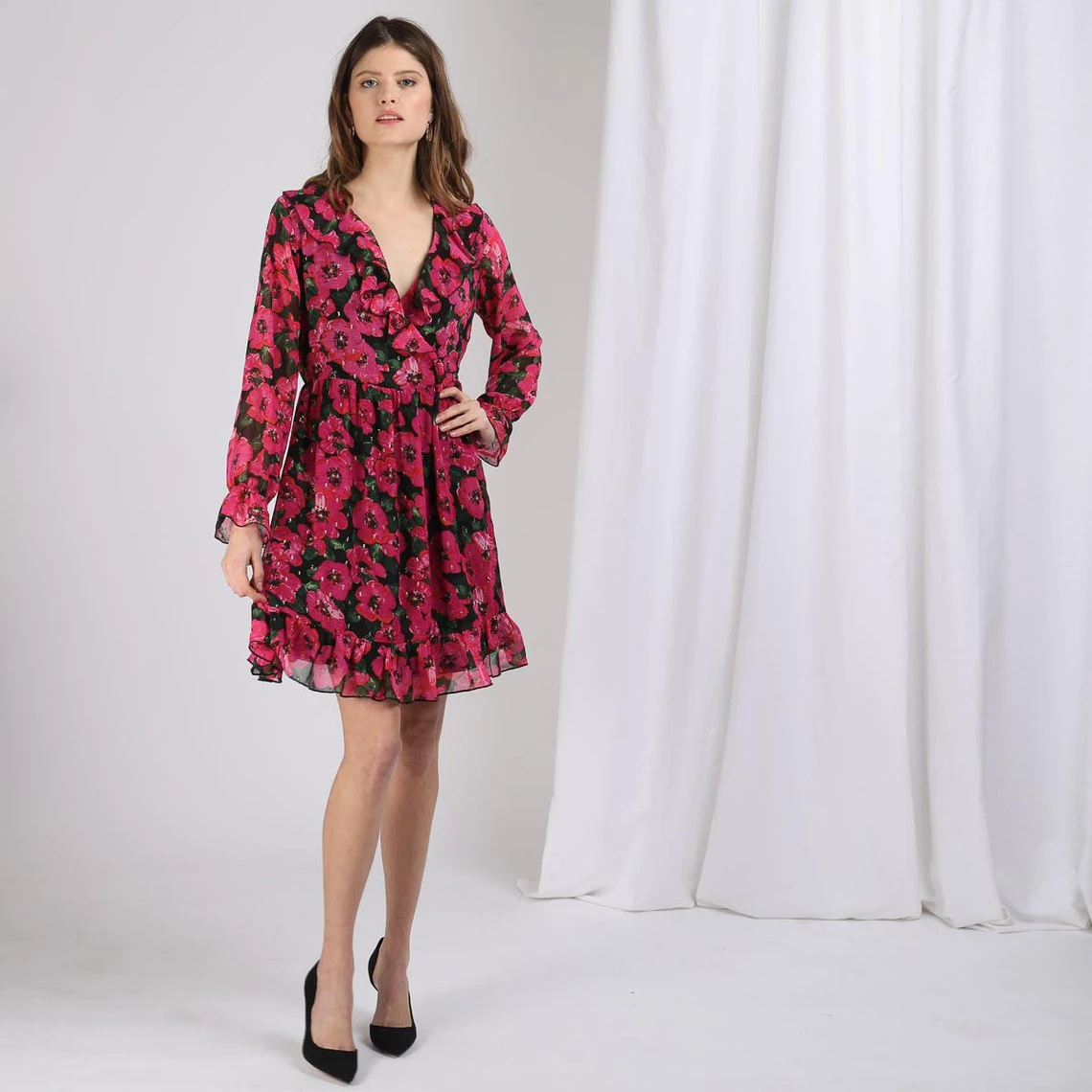 Robe à Volants Dos Nu Louise | Robe Courte 3 SUISSES – Image 2