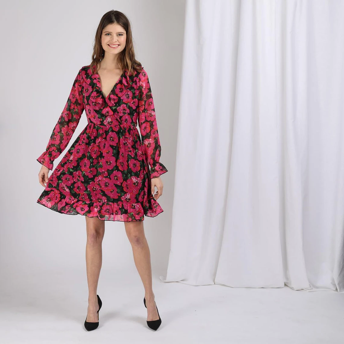 Robe à Volants Dos Nu Louise | Robe Courte 3 SUISSES – Image 3