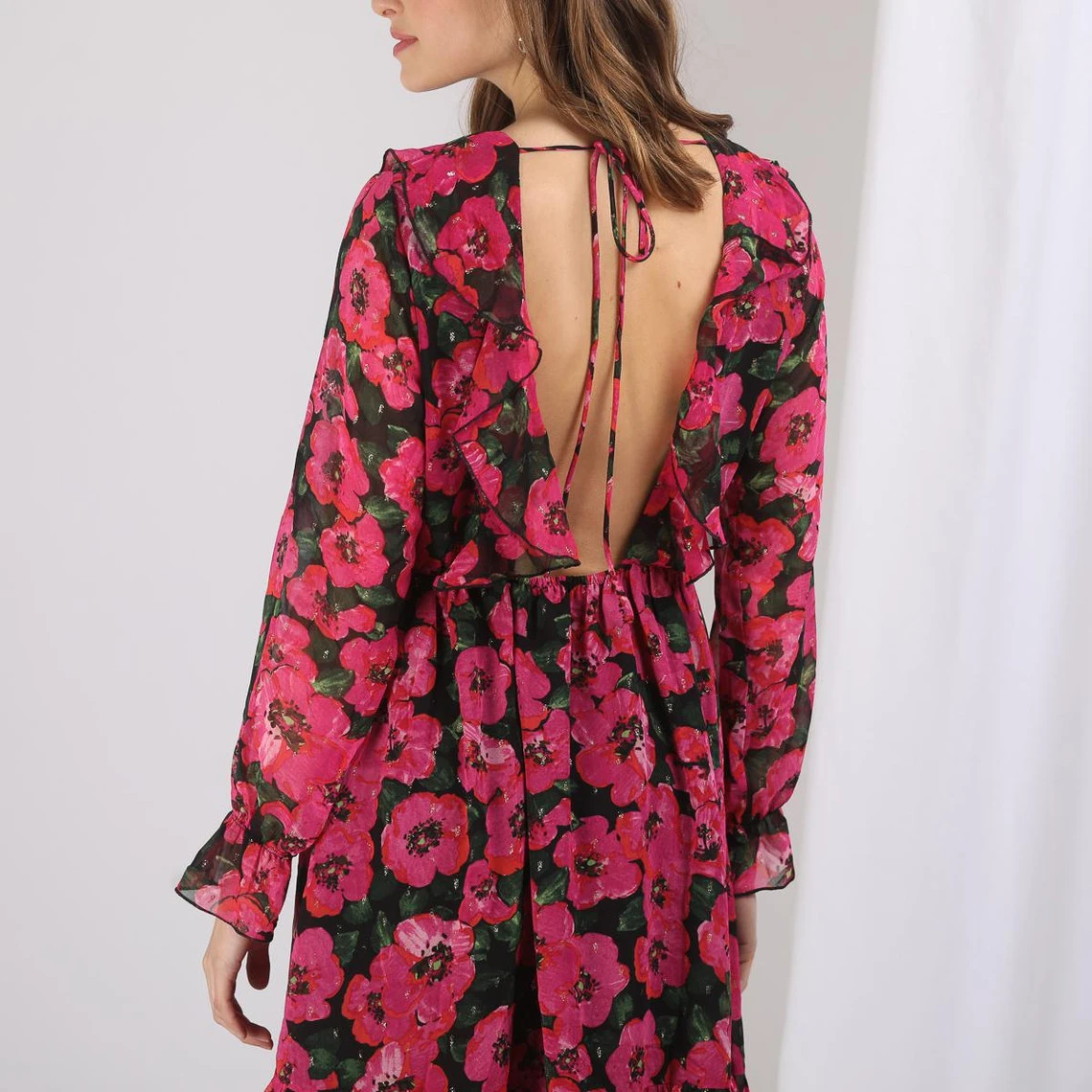 Robe à Volants Dos Nu Louise | Robe Courte 3 SUISSES – Image 4