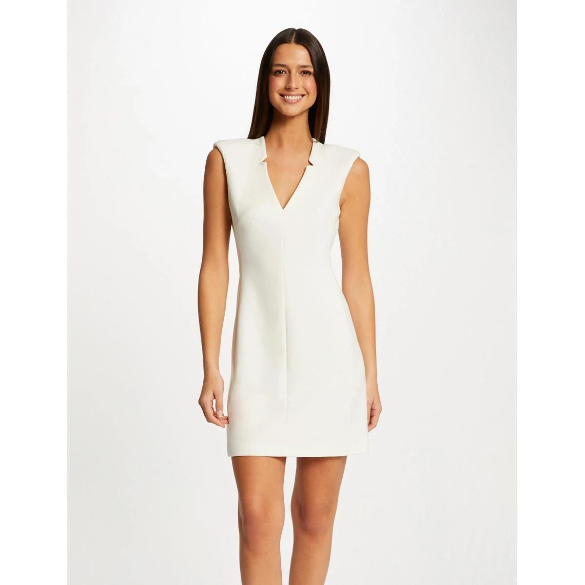 MORGAN Robe Ajustée Sans Manches Col En V | 3 SUISSES