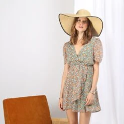 Robe Courte Fleurie Iseult | Robe Courte 3 SUISSES