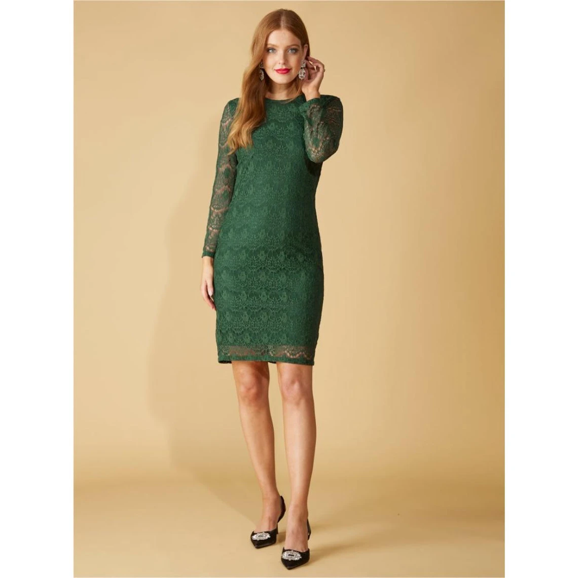 Robe De Soirée En Dentelle Avec Corsage Doublé | 3 SUISSES – Image 2