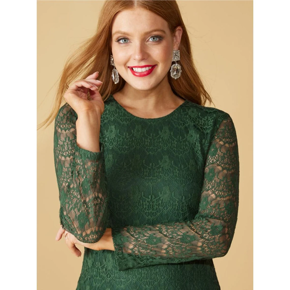 Robe De Soirée En Dentelle Avec Corsage Doublé | 3 SUISSES – Image 3