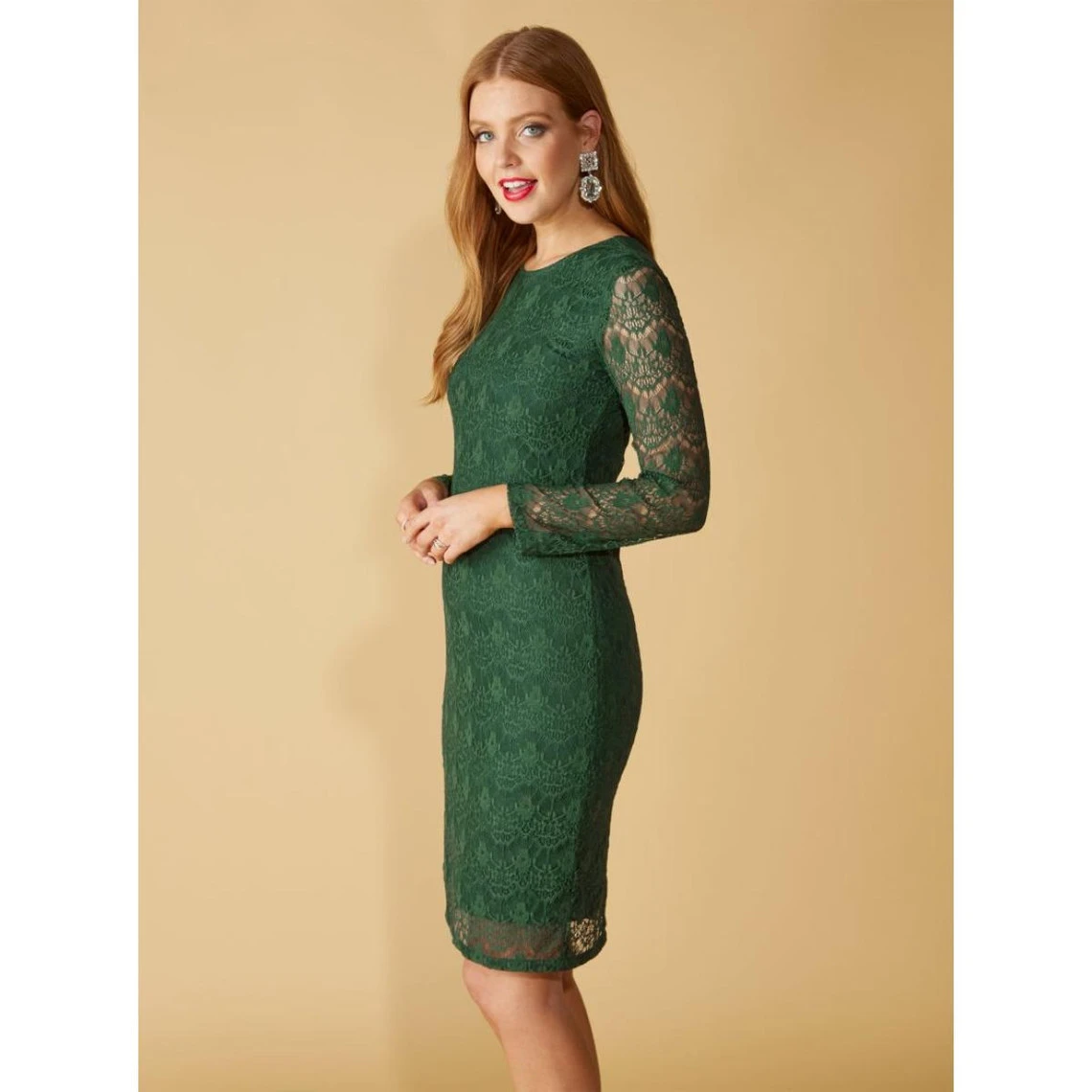 Robe De Soirée En Dentelle Avec Corsage Doublé | 3 SUISSES – Image 4