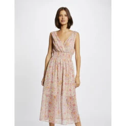 MORGAN Robe Midi Droite Imprimé Végétal | 3 SUISSES