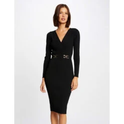 MORGAN Robe Pull Ajustée Avec Boucles | 3 SUISSES