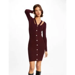 MORGAN Robe Pull Ajustée Avec Boutons | 3 SUISSES