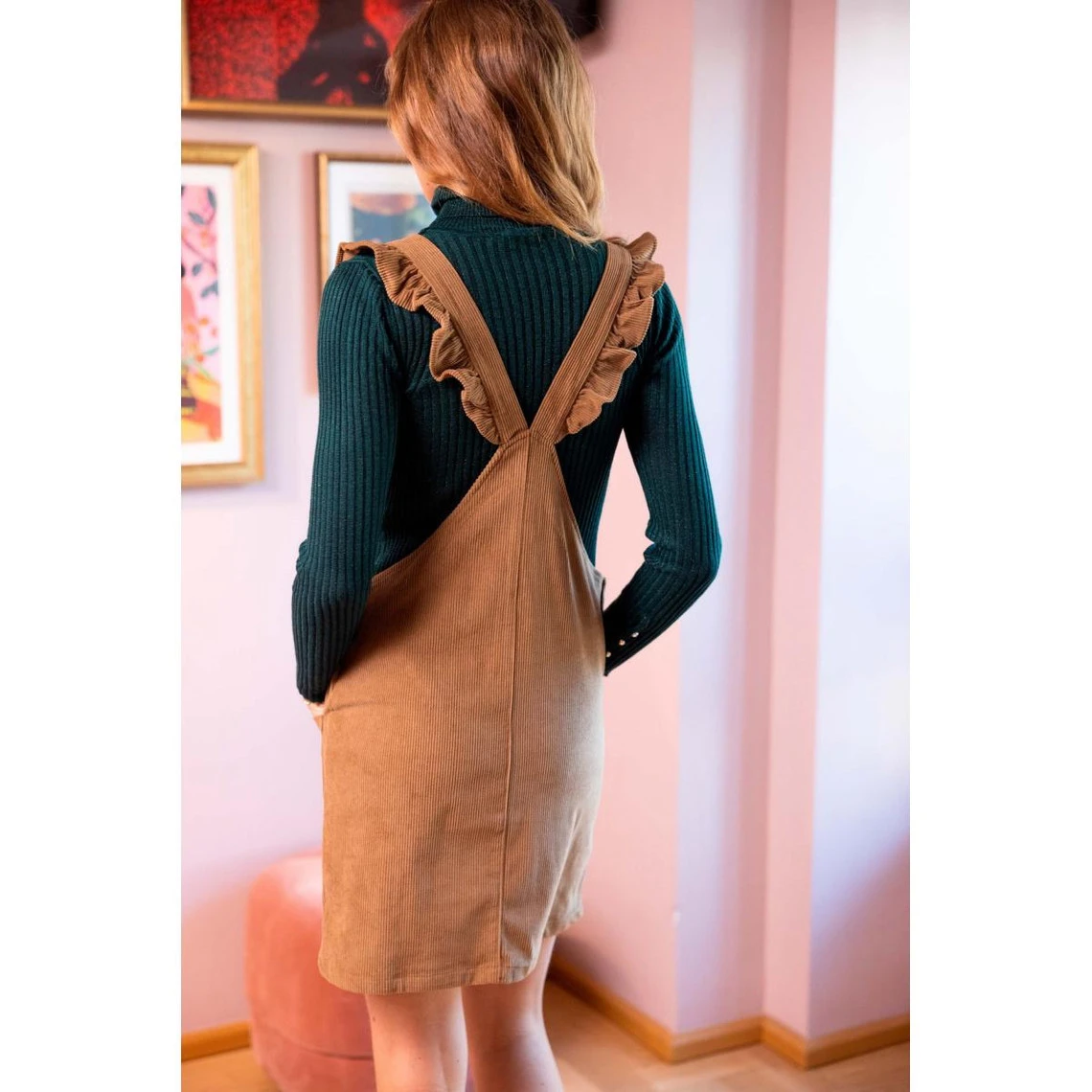 LA PETITE ETOILE Salopette Noisette GADIEL | 3 SUISSES – Image 3