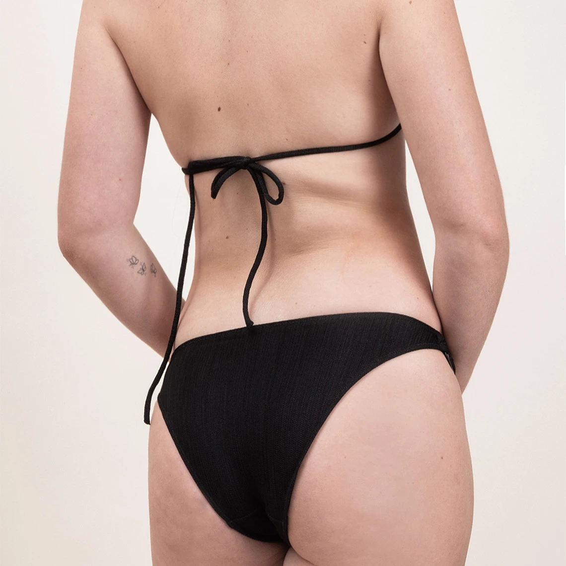 Culotte De Bain Avec Anneaux - Noire Pool Day | 3 SUISSES – Image 3