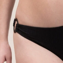 Culotte De Bain Avec Anneaux - Noire Pool Day | 3 SUISSES