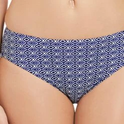 Slip De Bain Mi-couvrant Imprimé - Bleu | 3 SUISSES